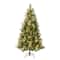 6ft. Pre-Lit Charleston Pine Artificial Christmas Tree, Clear Lights